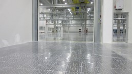 KIA motors betónové podlahy